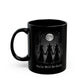 Empowered Witch Mug – Gothic Wiccan Coffee Cup with Moon & Witches, Girls Will Be Girls