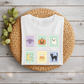 Spooky Season Stamp Tee – Cute and Comfy Halloween T-Shirt for Everyday Wear