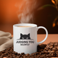Sarcastic Cat Mug – Offensive Humor Coffee Cup